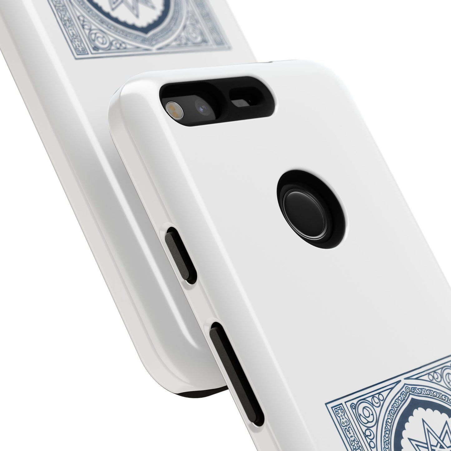 Jeddah Coordinates Phone Case — Blue Islamic Arch Travel Souvenir