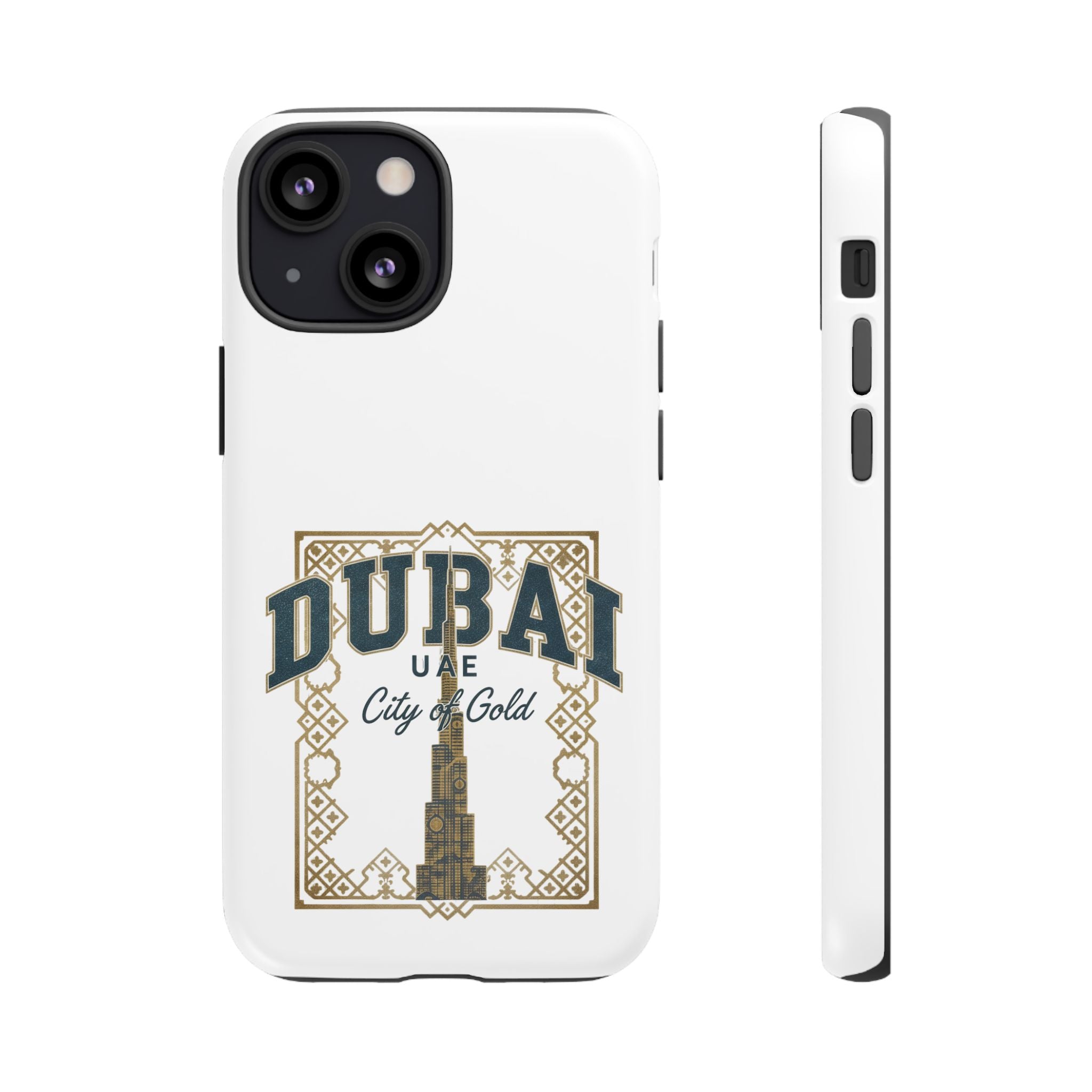 Dubai City of Gold Tough Phone Case — Protective Travel Phone Cover