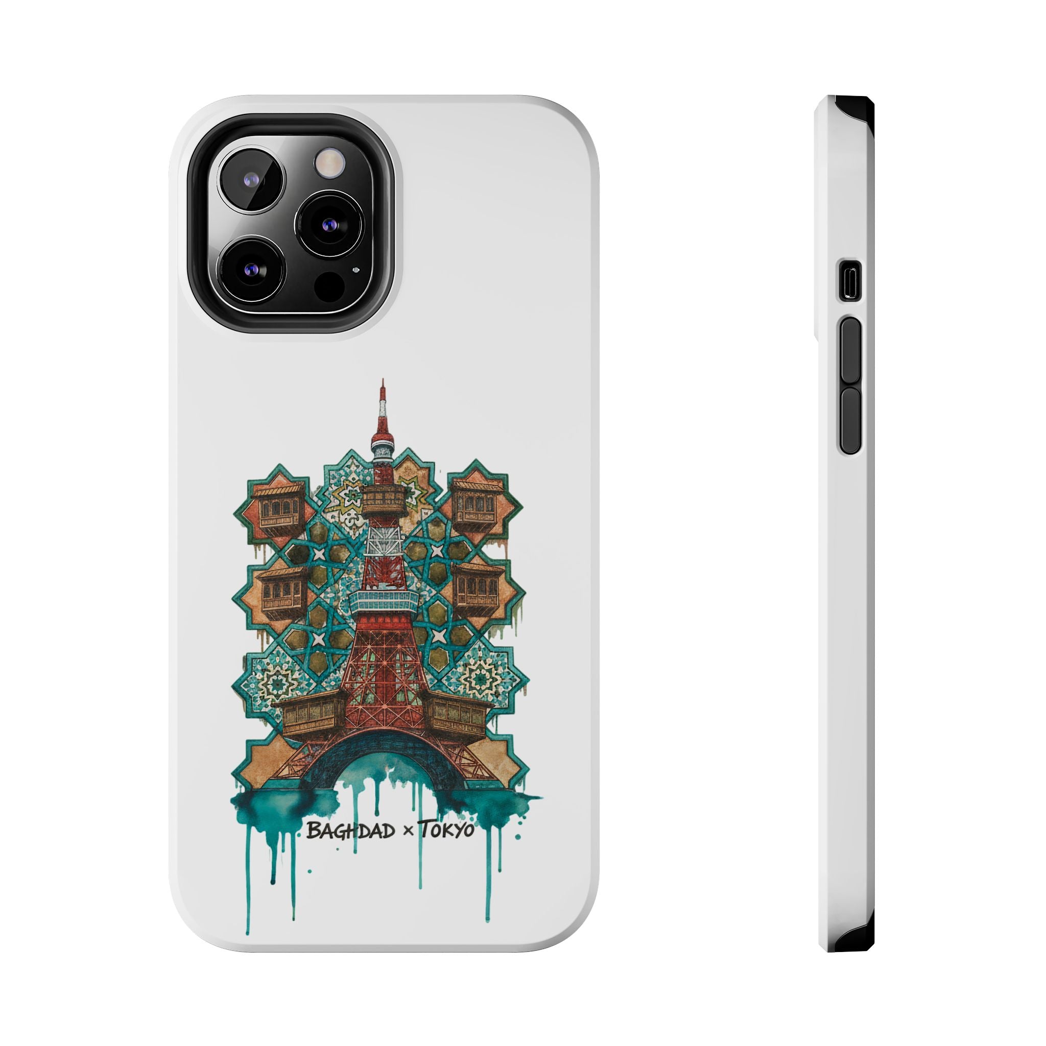 Tough Phone Case — Baghdad x Tokyo Fusion Artwork