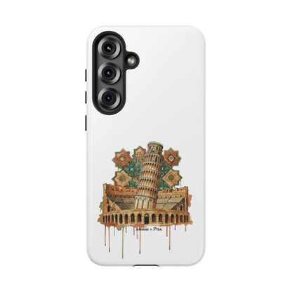 Leaning Tower Tough Phone Case — Vintage Pisa Travel Design