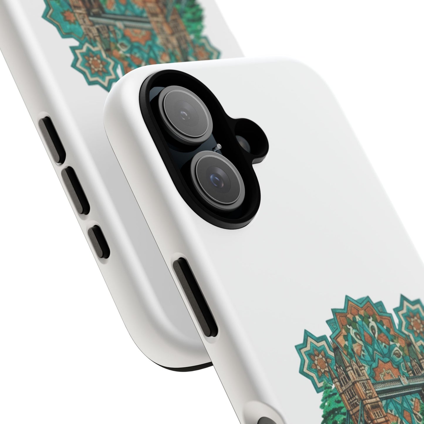 Beirut x London Ornate Phone Case — Turquoise Mosaic Gateway Design