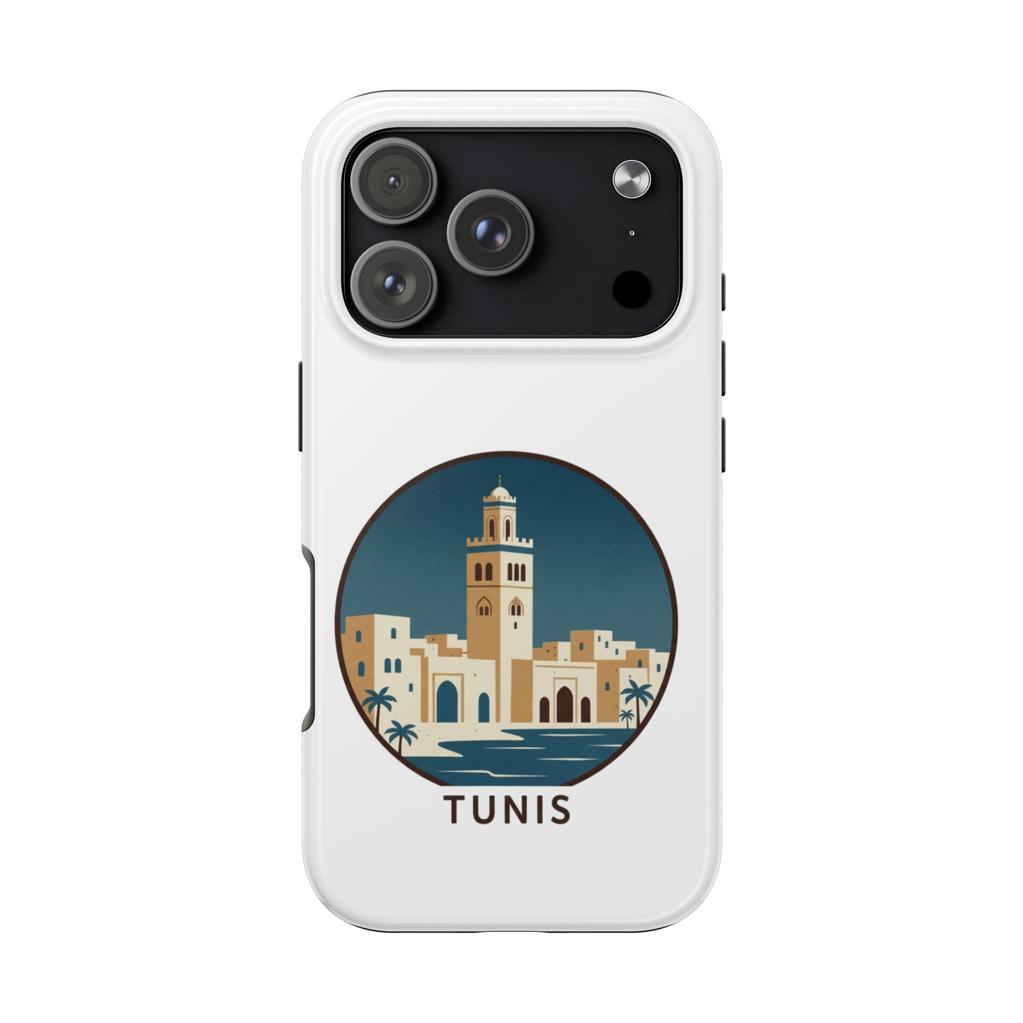 Tunis Cityscape Phone Case — Tough Protective iPhone Case