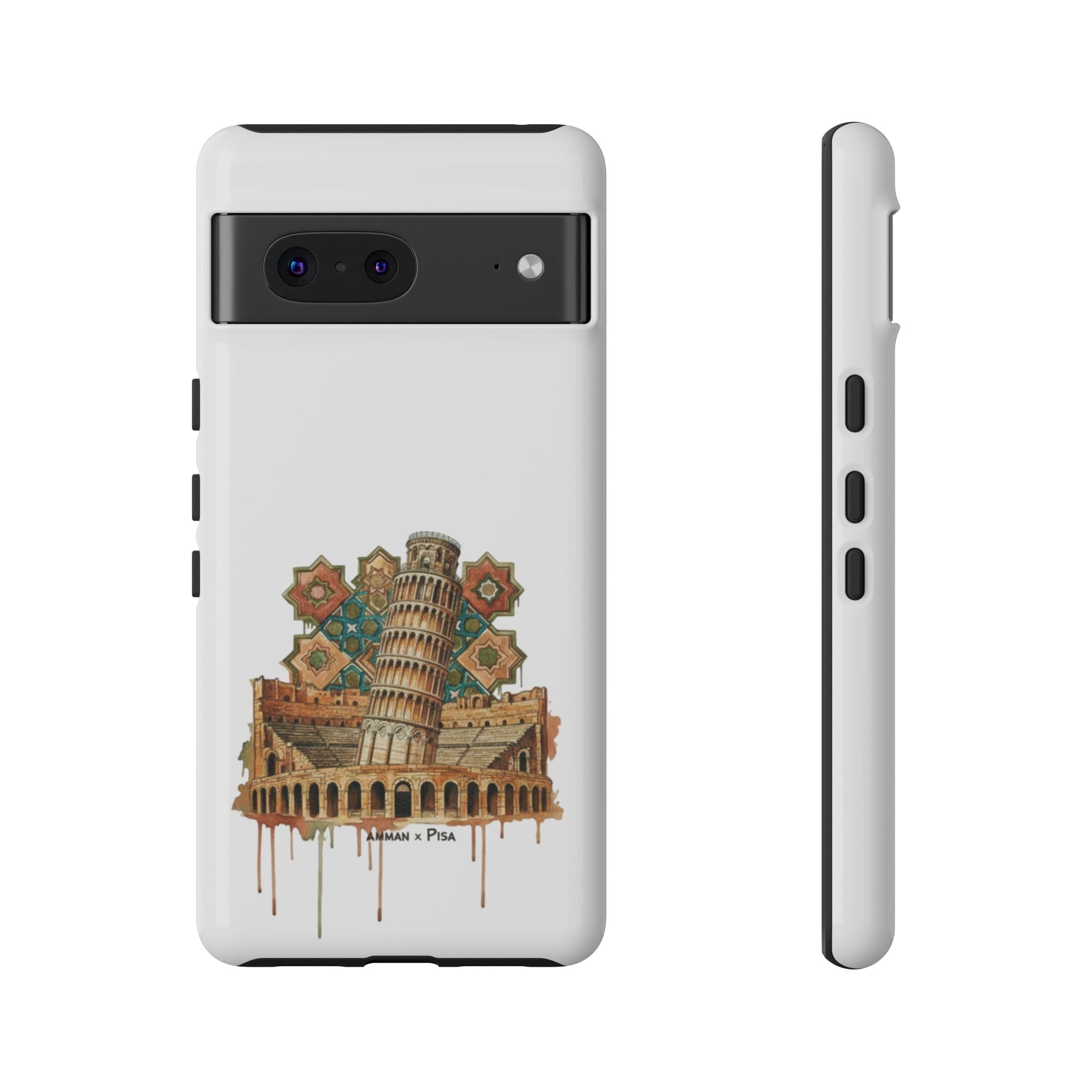 Leaning Tower Tough Phone Case — Vintage Pisa Travel Design
