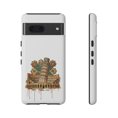 Leaning Tower Tough Phone Case — Vintage Pisa Travel Design