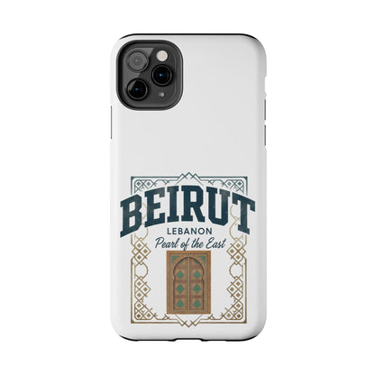 Beirut Lebanon Tough Phone Case — 'Pearl of the East' Vintage Door Design
