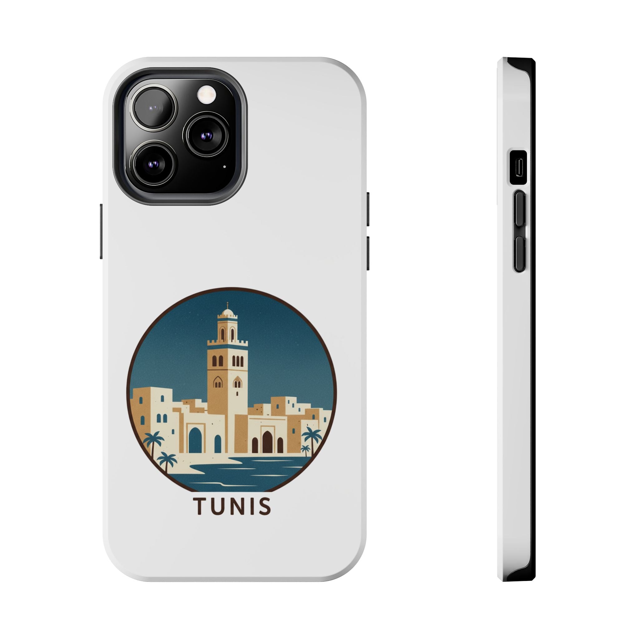 Tunis Cityscape Phone Case — Tough Protective iPhone Case