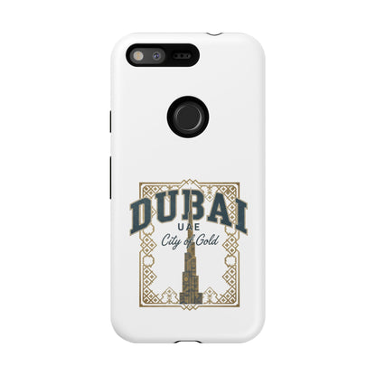 Dubai City of Gold Tough Phone Case — Protective Travel Phone Cover