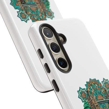 Beirut x London Ornate Phone Case — Turquoise Mosaic Gateway Design