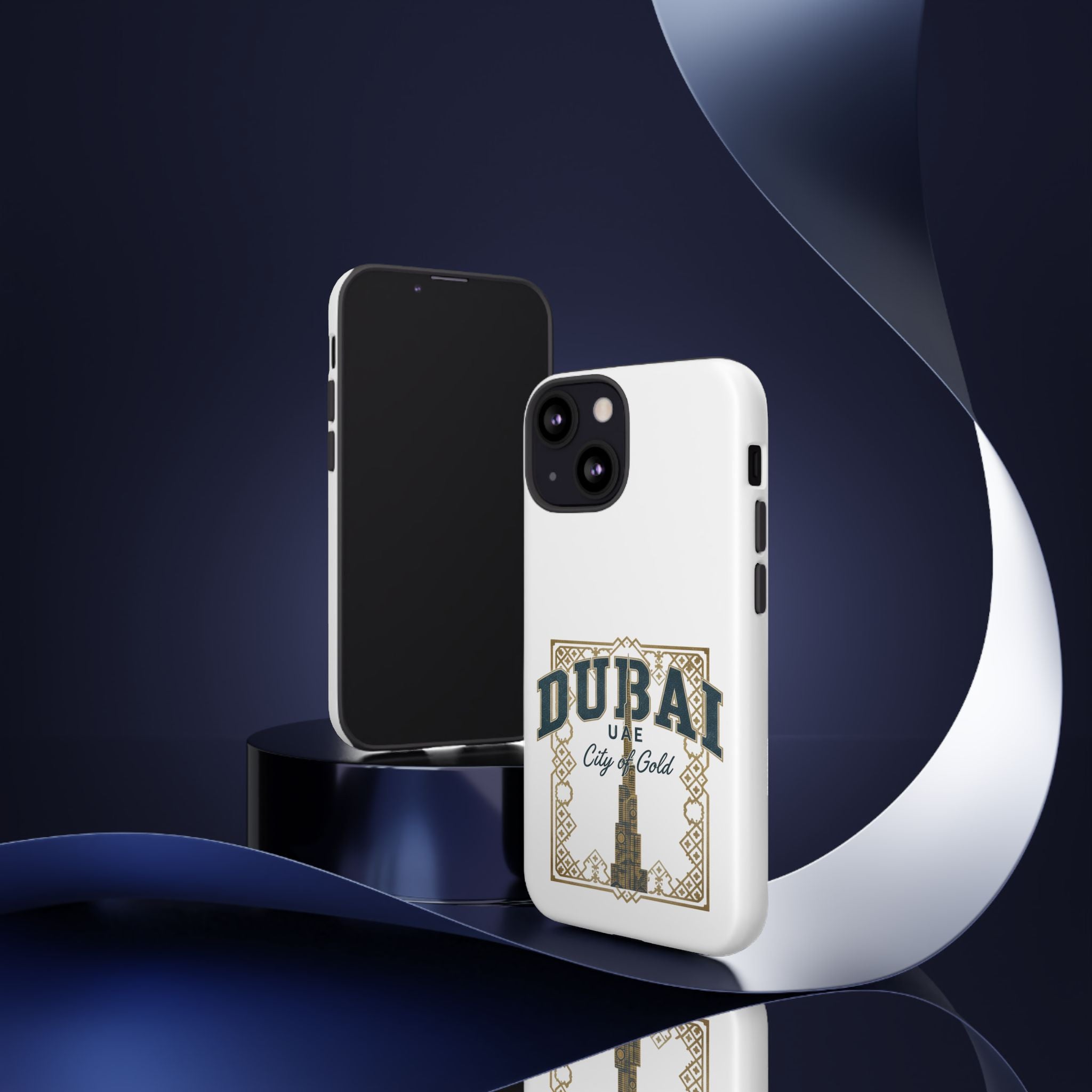 Dubai City of Gold Tough Phone Case — Protective Travel Phone Cover