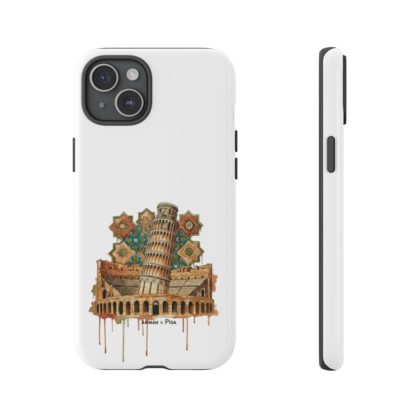 Leaning Tower Tough Phone Case — Vintage Pisa Travel Design