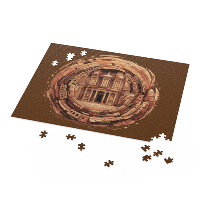 Puzzle — Petra Circular Vintage Architecture Jigsaw (120/252/500 pcs)