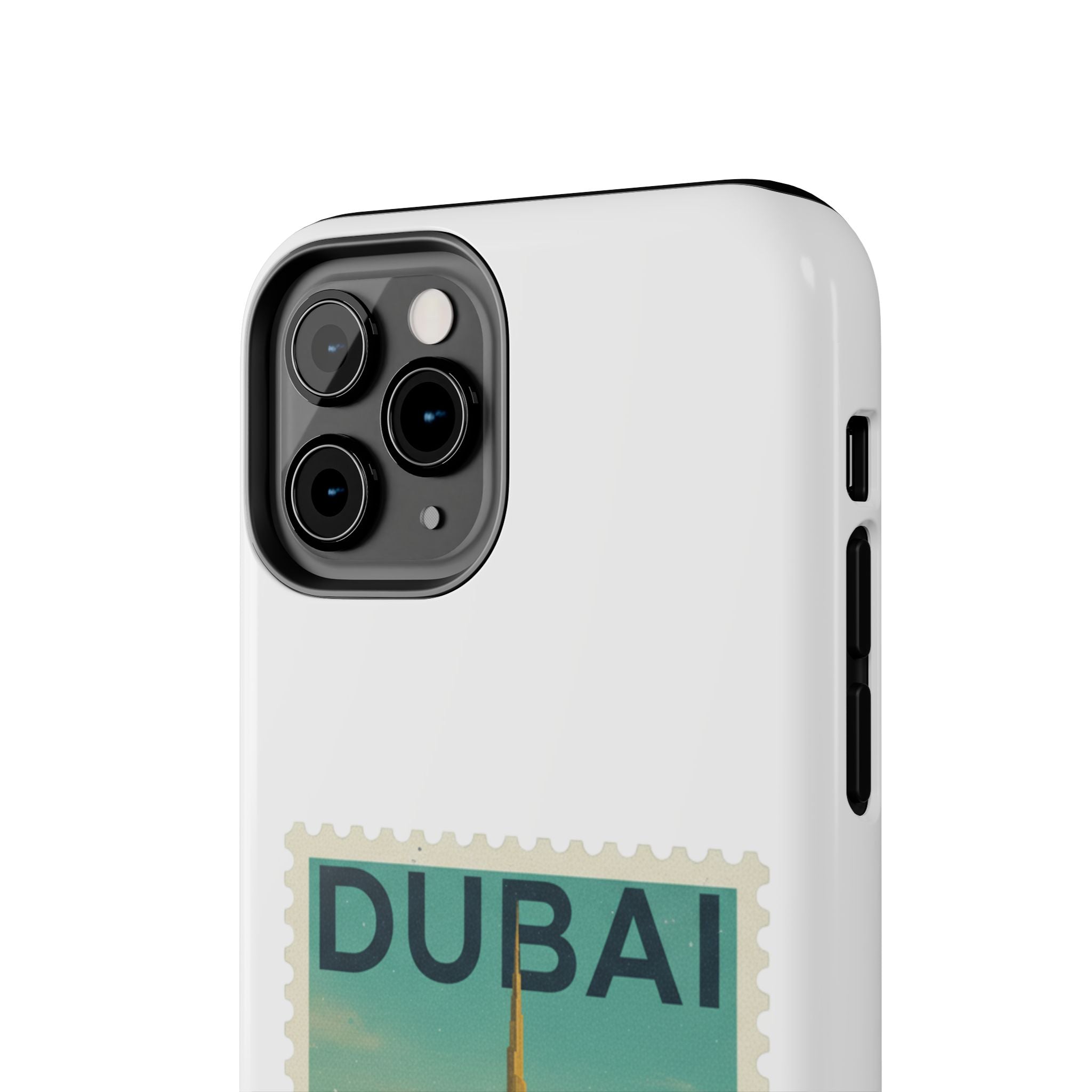 Dubai Postage Stamp Phone Case — Travel-Inspired Tough iPhone Case