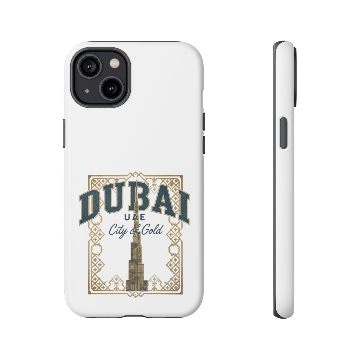 Dubai City of Gold Tough Phone Case — Protective Travel Phone Cover