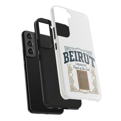 Beirut Lebanon Tough Phone Case — 'Pearl of the East' Vintage Door Design