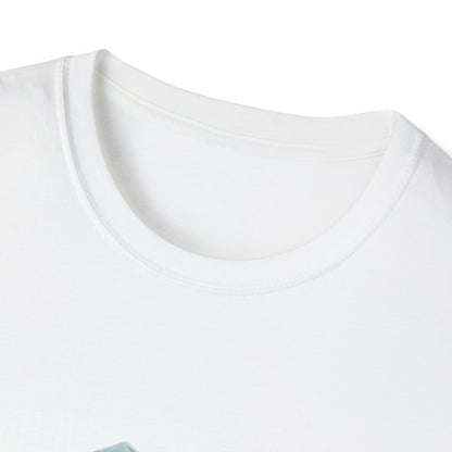 Blue Spiral Mandala T-Shirt — Abstract Ocean Vibe Graphic Tee