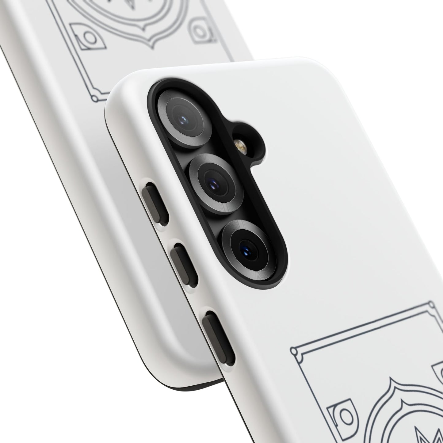 Dubai Architectural Phone Case — Minimal Souvenir Travel Design with Coordinates