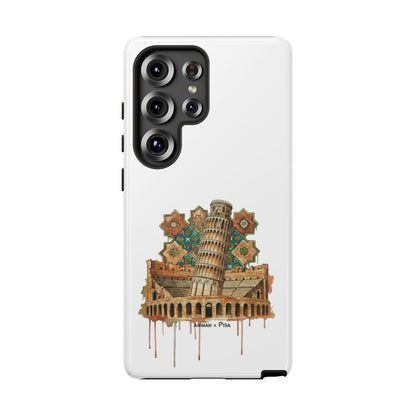 Leaning Tower Tough Phone Case — Vintage Pisa Travel Design