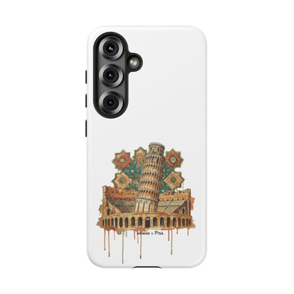 Leaning Tower Tough Phone Case — Vintage Pisa Travel Design