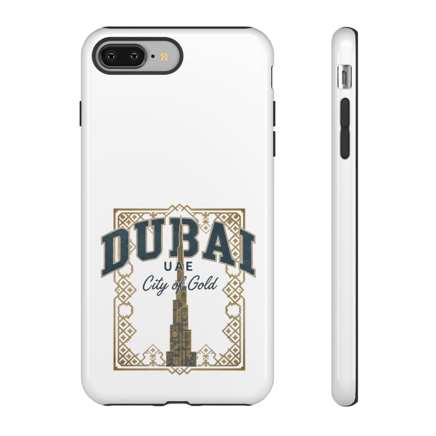 Dubai City of Gold Tough Phone Case — Protective Travel Phone Cover