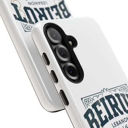 Beirut Lebanon Tough Phone Case — 'Pearl of the East' Vintage Door Design