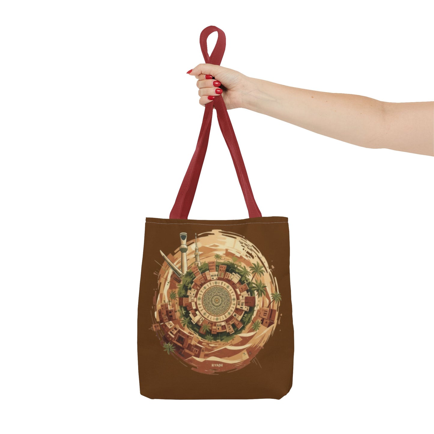 Desert Oasis Circular Art Tote