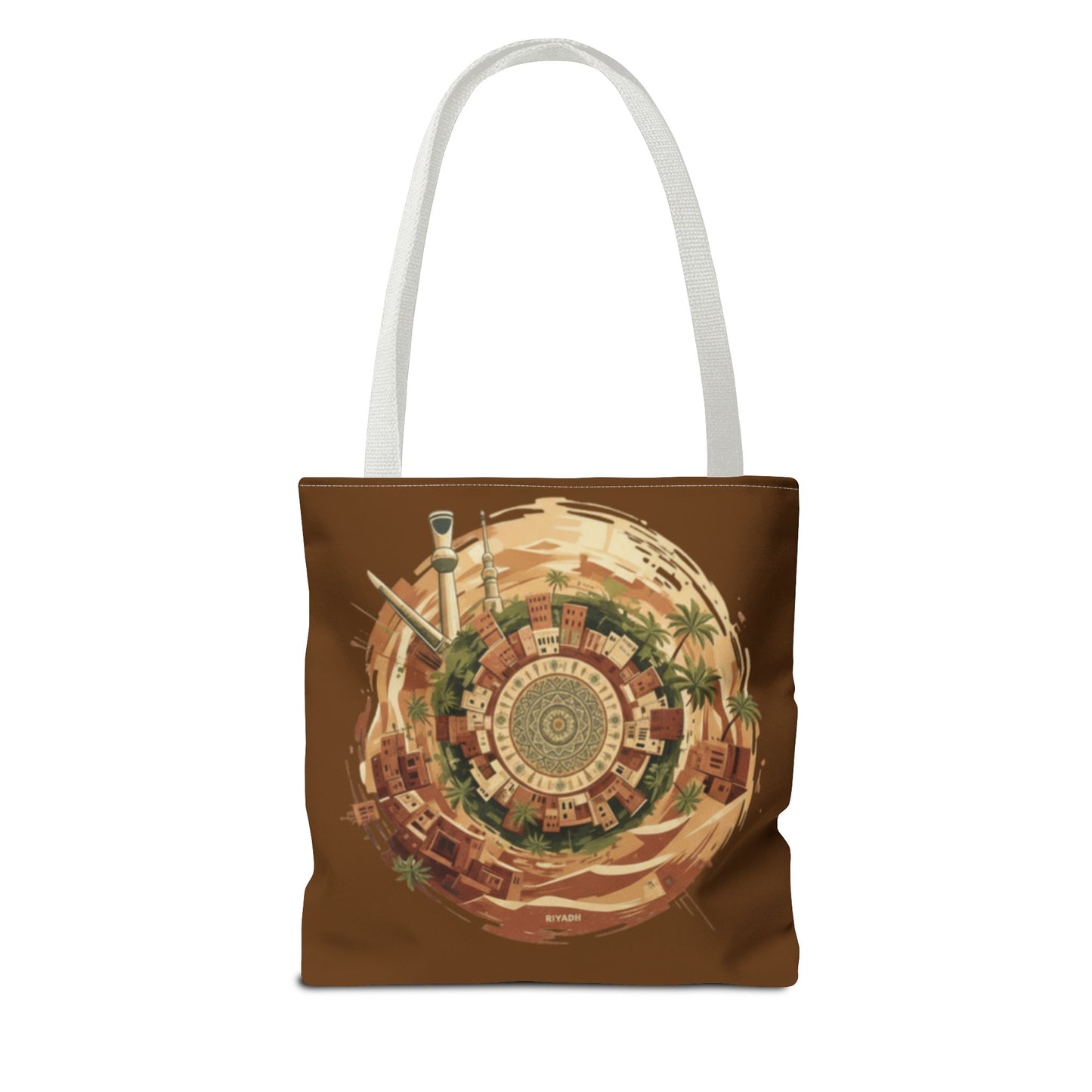 Desert Oasis Circular Art Tote