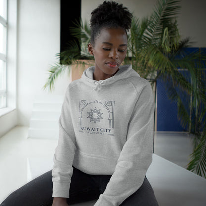 Kuwait City Architectural Hoodie — Minimalist Middle East Travel Sweatshirt