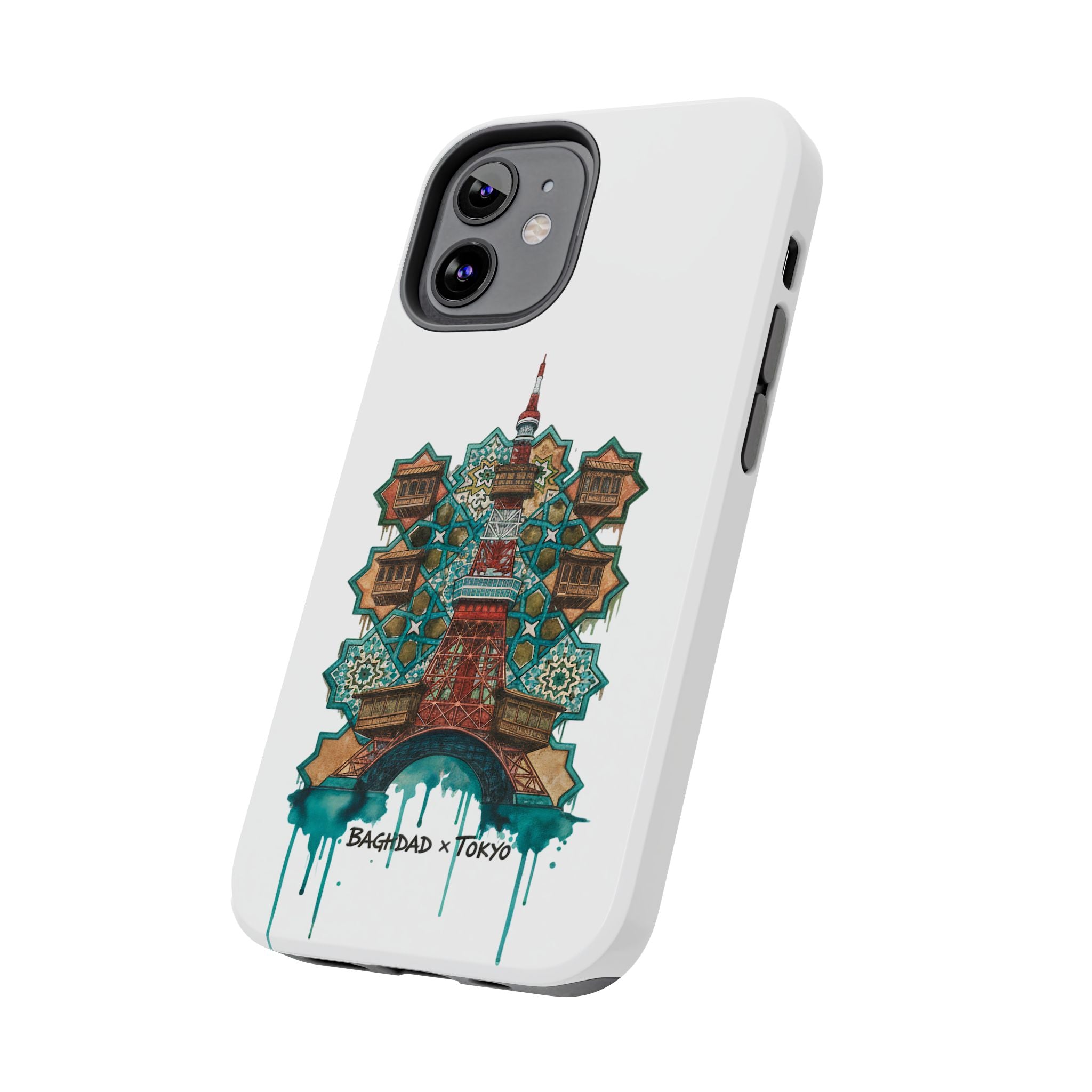 Tough Phone Case — Baghdad x Tokyo Fusion Artwork