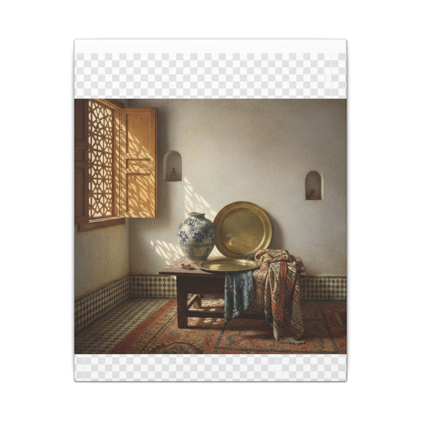 Mediterranean Still Life Canvas