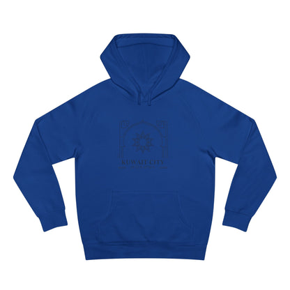 Kuwait City Architectural Hoodie — Minimalist Middle East Travel Sweatshirt