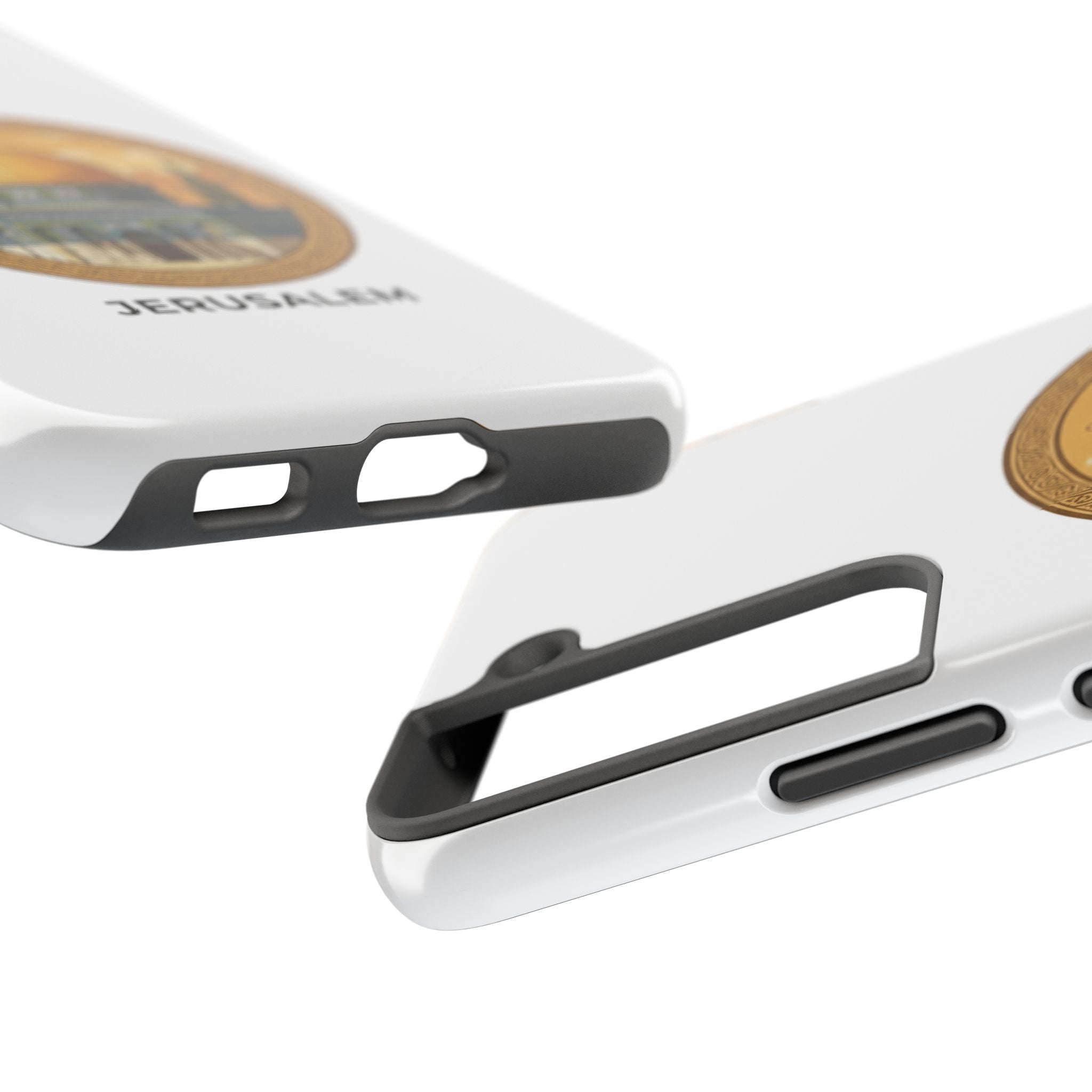 Jerusalem Dome Tough Phone Case — Golden Dome of the Rock Illustration