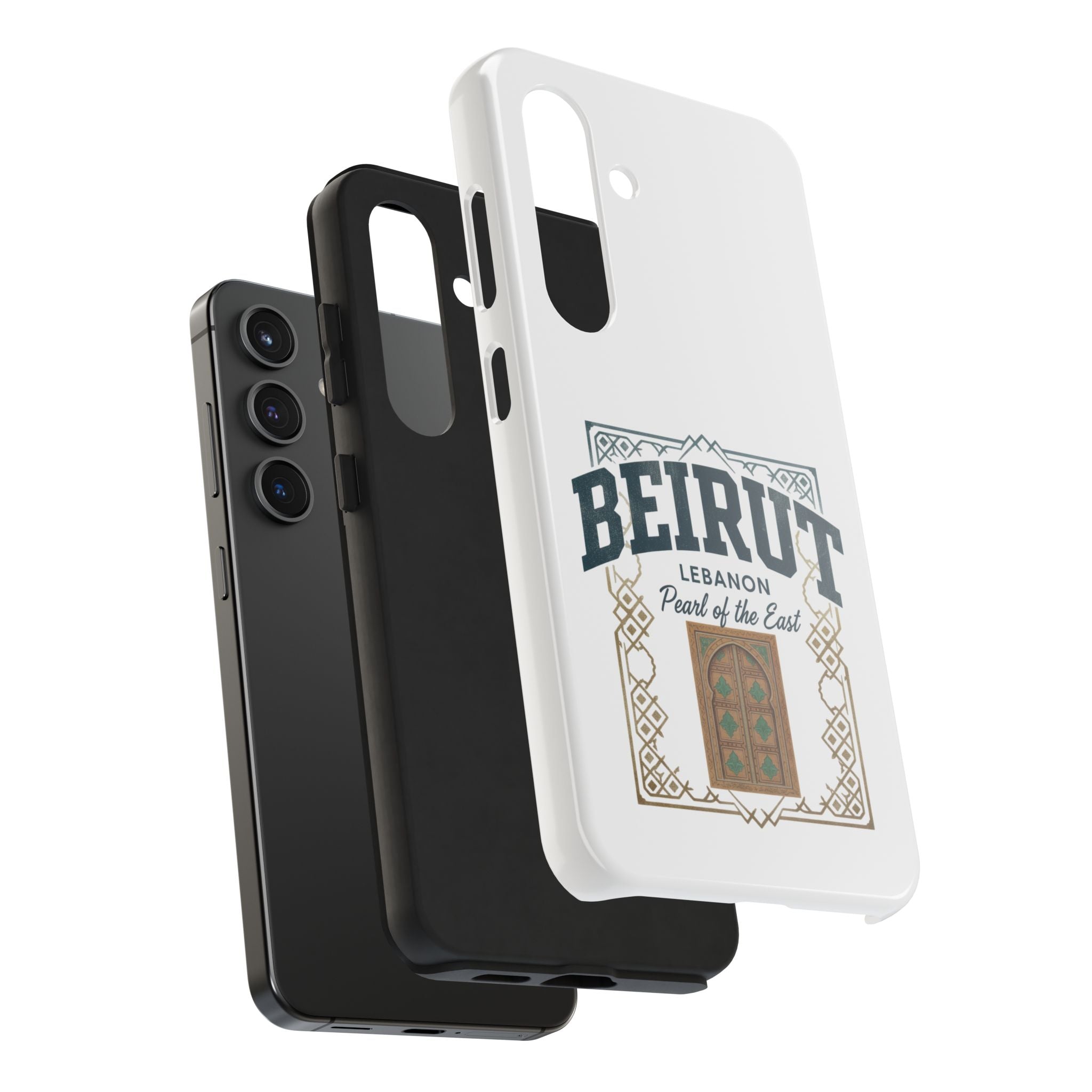 Beirut Lebanon Tough Phone Case — 'Pearl of the East' Vintage Door Design
