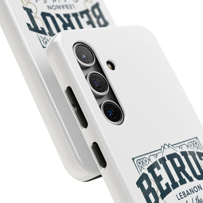 Beirut Lebanon Tough Phone Case — 'Pearl of the East' Vintage Door Design