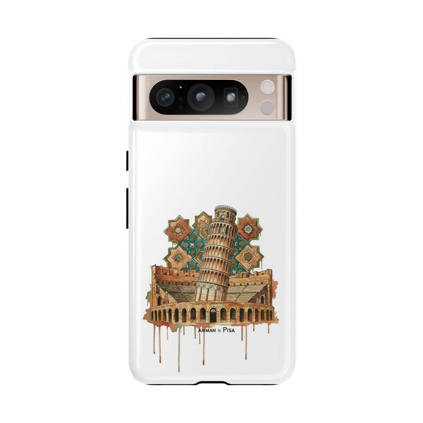 Leaning Tower Tough Phone Case — Vintage Pisa Travel Design