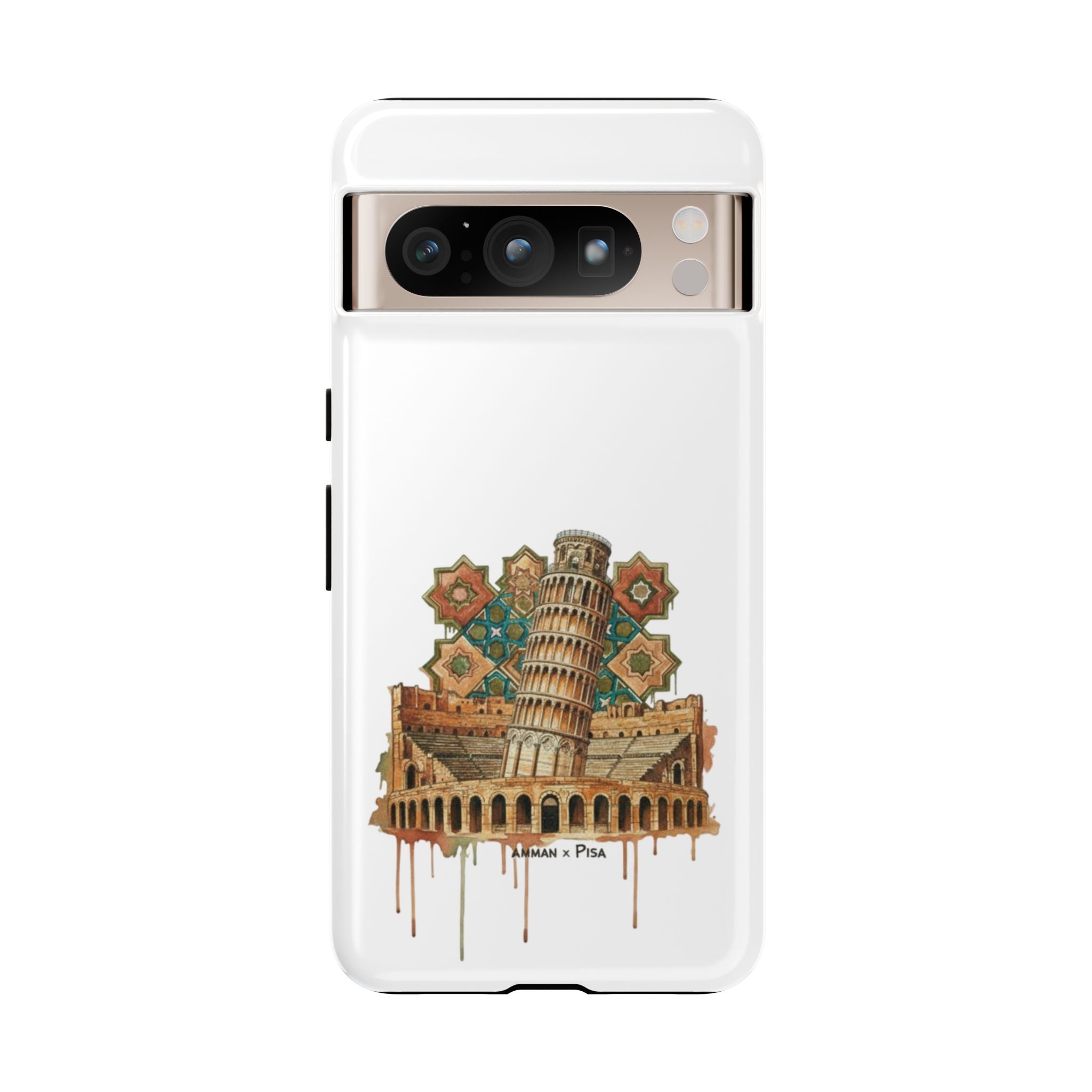 Leaning Tower Tough Phone Case — Vintage Pisa Travel Design