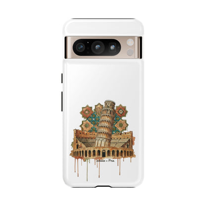 Leaning Tower Tough Phone Case — Vintage Pisa Travel Design