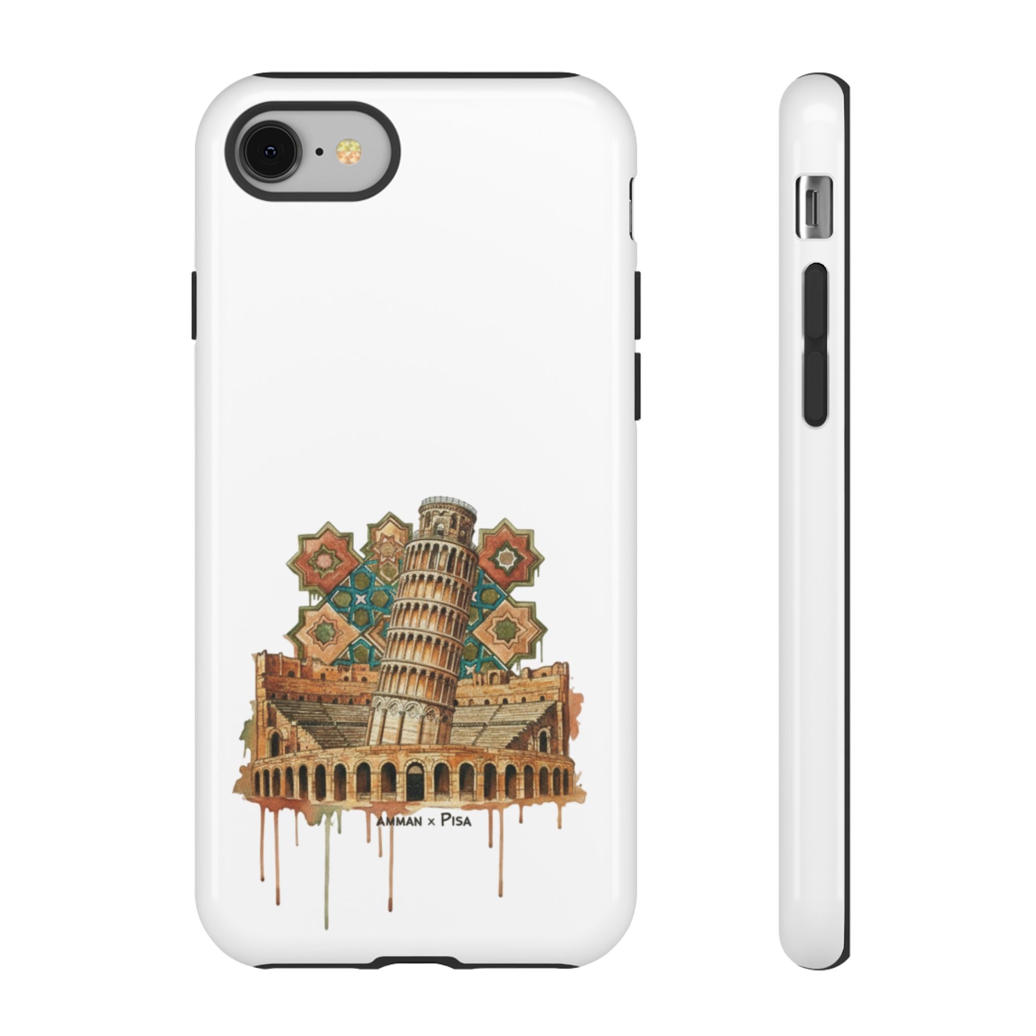 Leaning Tower Tough Phone Case — Vintage Pisa Travel Design