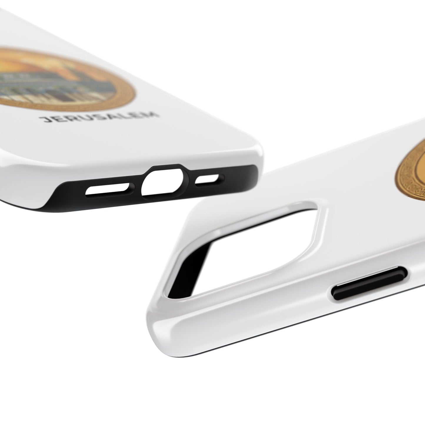 Jerusalem Dome Tough Phone Case — Golden Dome of the Rock Illustration