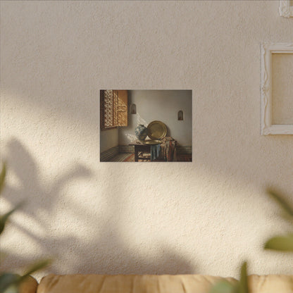 Mediterranean Still Life Canvas