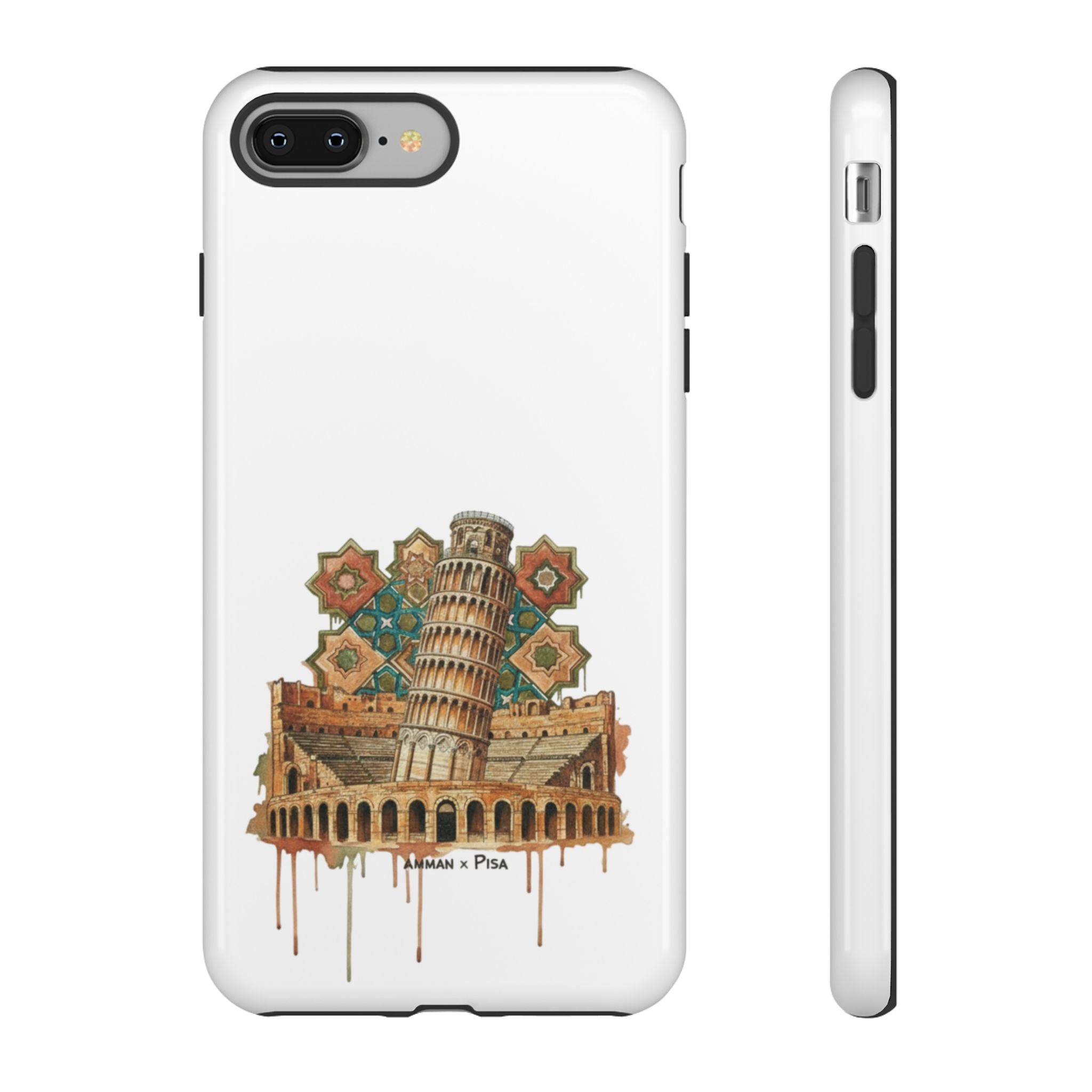 Leaning Tower Tough Phone Case — Vintage Pisa Travel Design