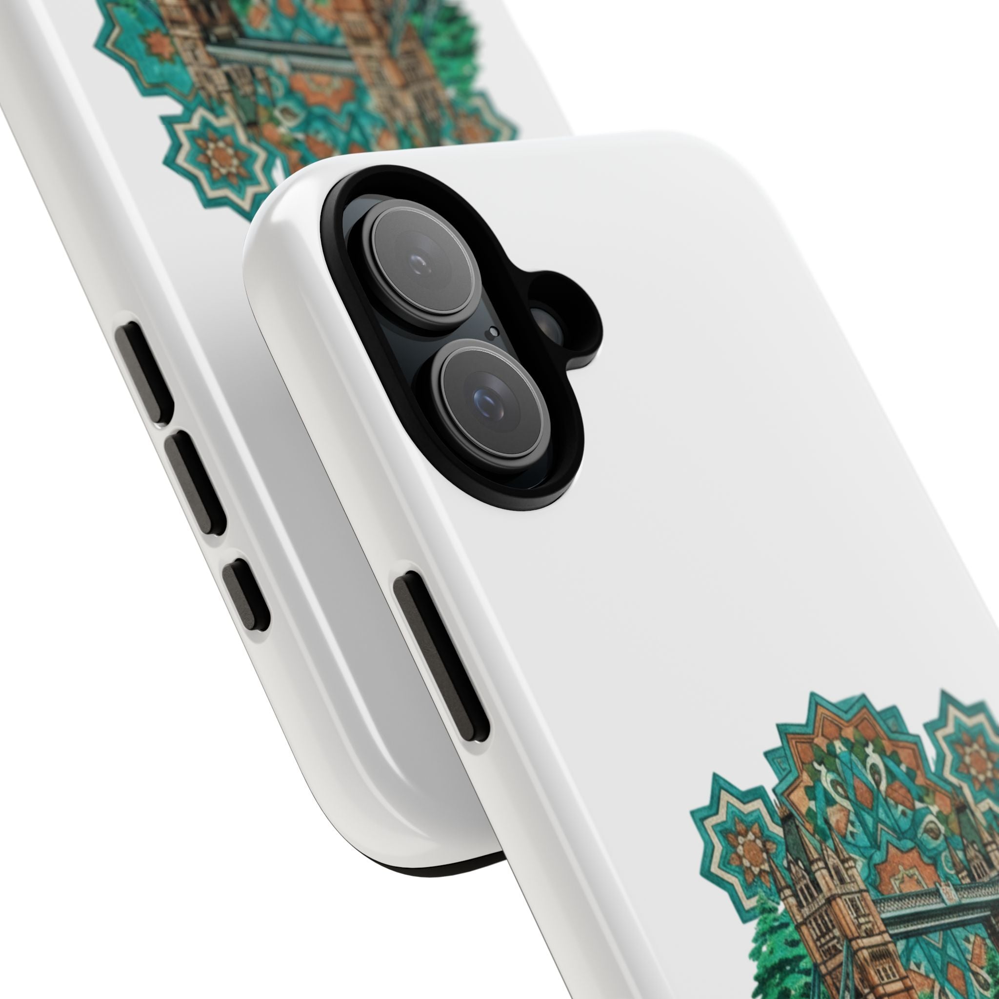 Beirut x London Ornate Phone Case — Turquoise Mosaic Gateway Design