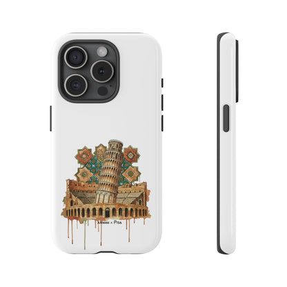 Leaning Tower Tough Phone Case — Vintage Pisa Travel Design