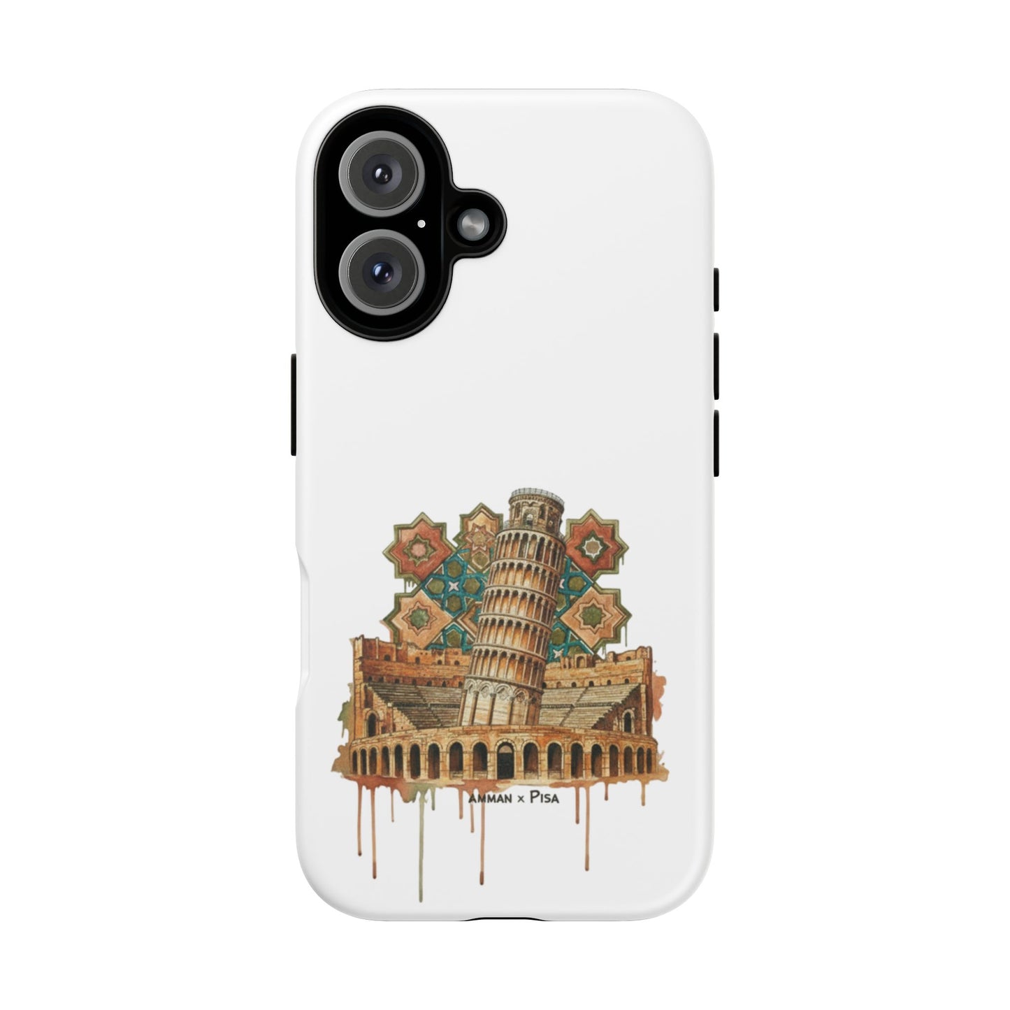 Leaning Tower Tough Phone Case — Vintage Pisa Travel Design