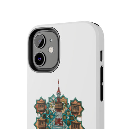Coque de téléphone résistante — Illustration fusion Bagdad x Tokyo