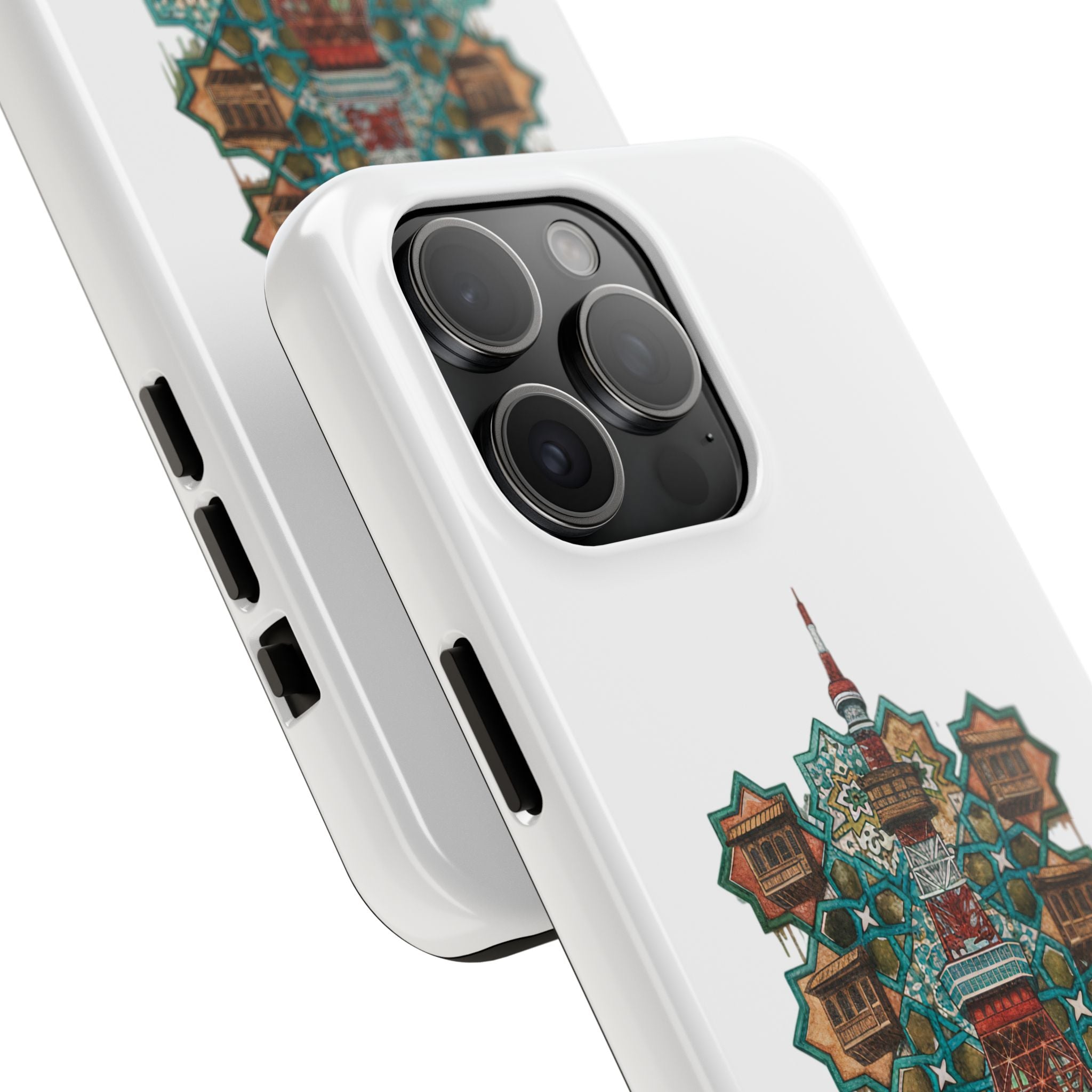 Tough Phone Case — Baghdad x Tokyo Fusion Artwork