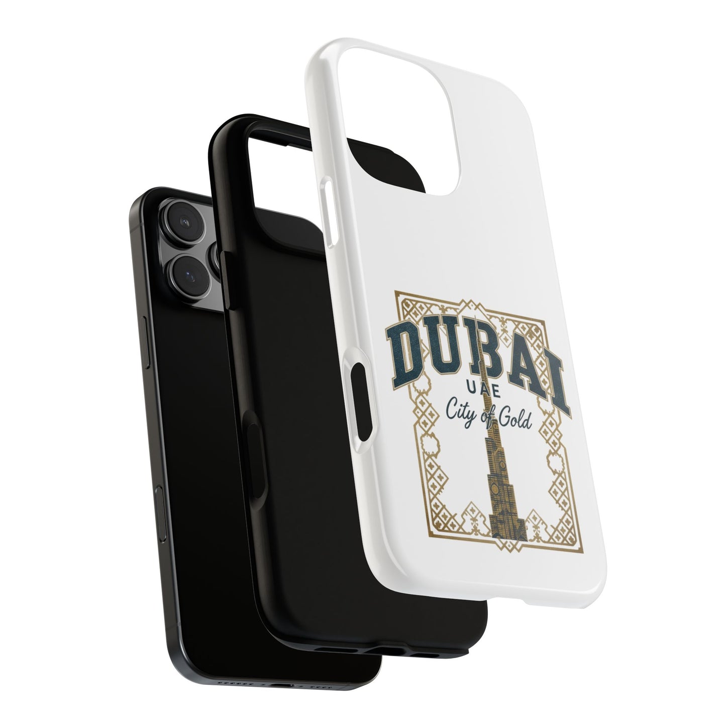Dubai City of Gold Tough Phone Case — Protective Travel Phone Cover
