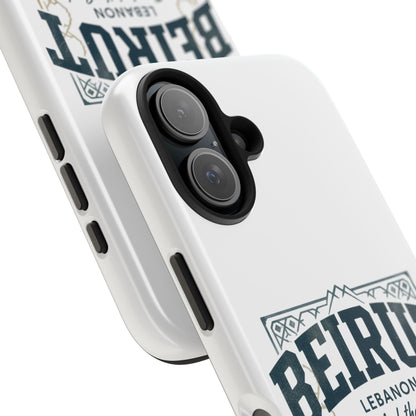 Beirut Lebanon Tough Phone Case — 'Pearl of the East' Vintage Door Design