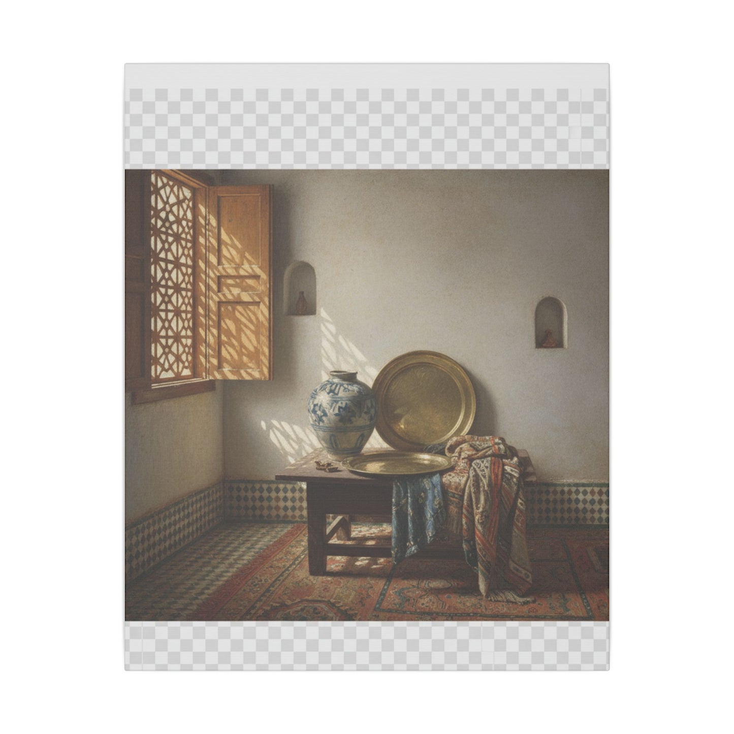 Mediterranean Still Life Canvas