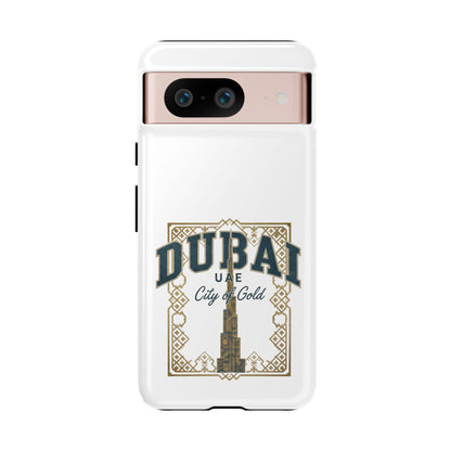 Dubai City of Gold Tough Phone Case — Protective Travel Phone Cover