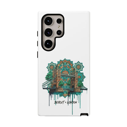 Beirut x London Ornate Phone Case — Turquoise Mosaic Gateway Design